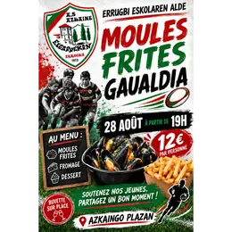 Repas : moules frites