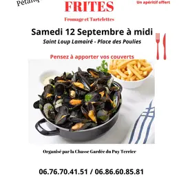 Repas Moules-frites