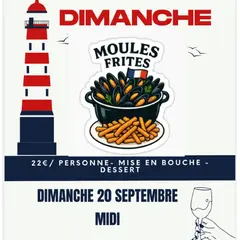 Repas Moules Frites