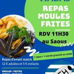 Repas Moules/frites