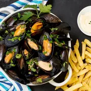 Repas Moules-Frites