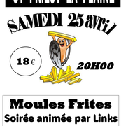 Repas Moules Frites