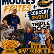 Repas moules frites et concert