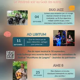 Repas musicaux - Ame 8