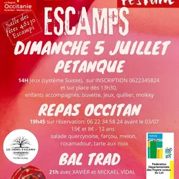 Repas occitan et bal trad