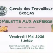 Repas Omelette aux asperges