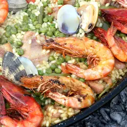 Repas paella