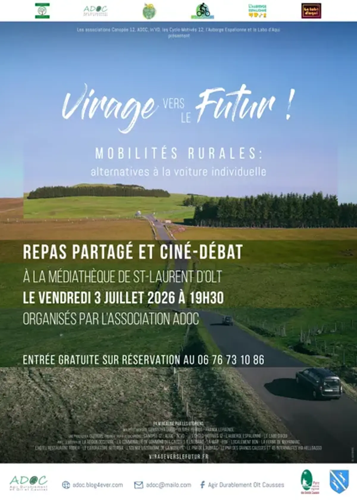 Repas partagé, ciné et débat à la médiathèque
