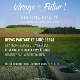 Repas partagé, ciné et débat à la médiathèque
