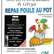 Repas poule au pot