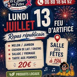 Repas républicain à Hautefage-la-Tour