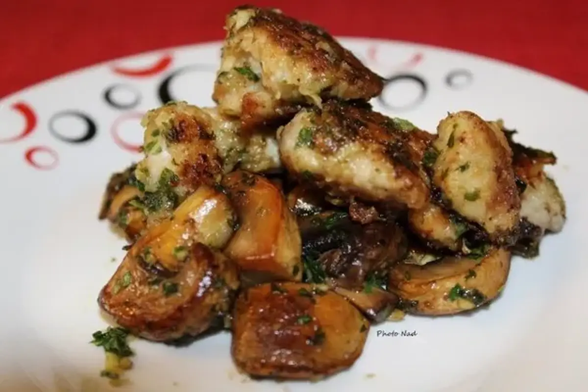 Repas ris d'agneau au restaurant Lou Paouzadou