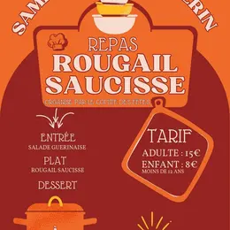 Repas rougail saucisse