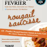 Repas Rougail saucisse - USMG