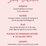 Repas Saint Valentin