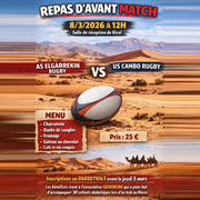 Repas solidaire d'Avant Match