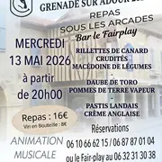 Repas sous les arcades