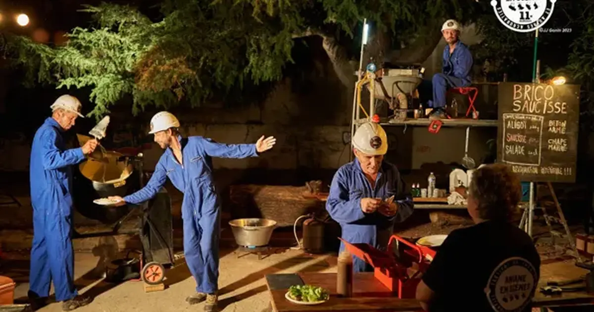 Repas spectacle « Brico Saucisse »