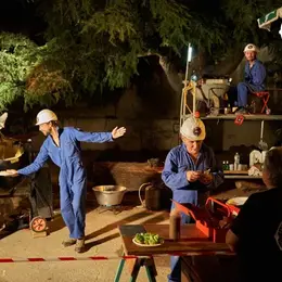 Repas spectacle « Brico Saucisse »