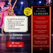 Repas spectacle cabaret du réveillon du Nouvel An