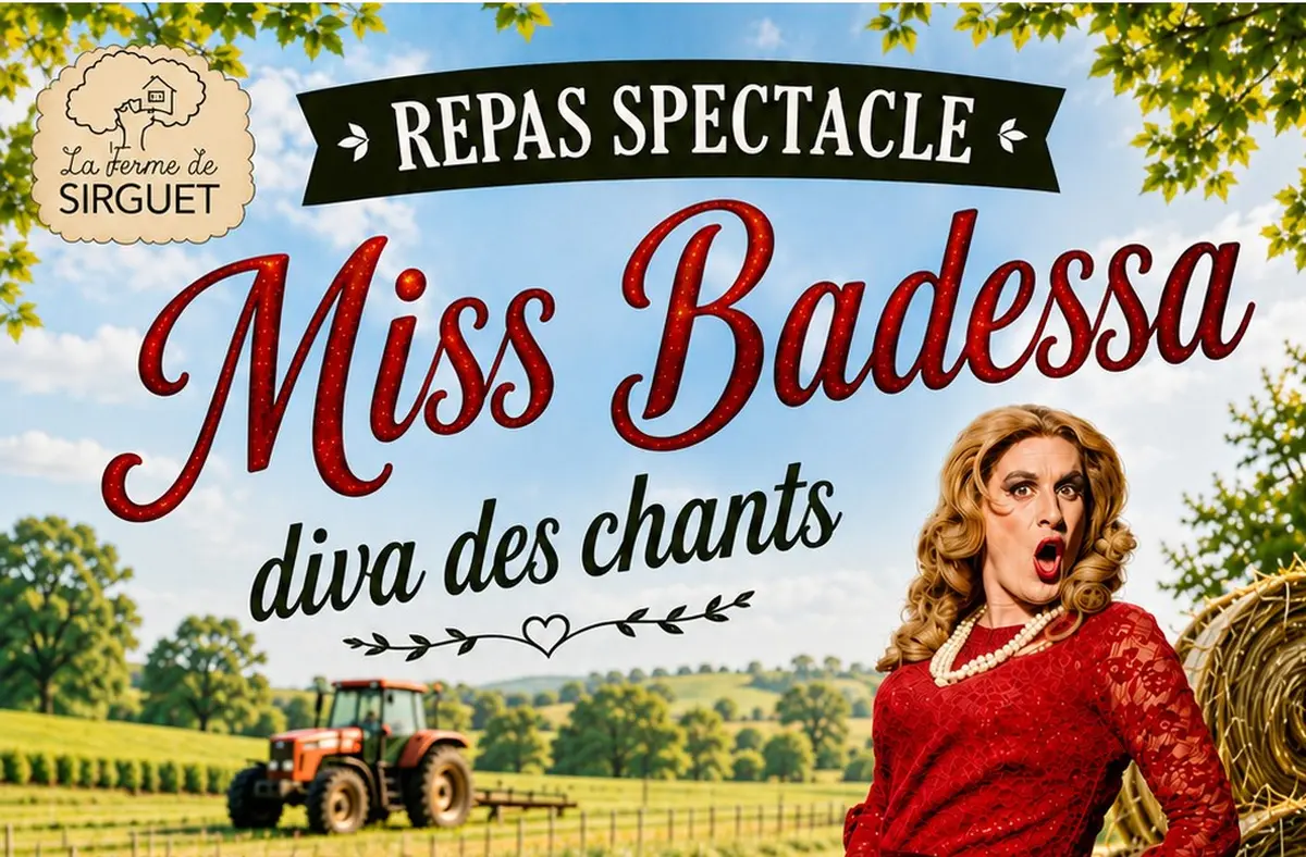 Repas spectacle I Miss Badessa, diva des chants