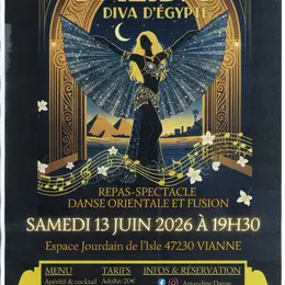 Repas - spectacle sur le thème de Dalida