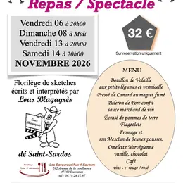 Repas/spectacles