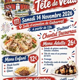 Repas tête de veau