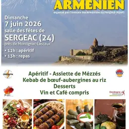 Repas traditionnel Arménien