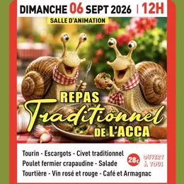 Repas traditionnel de l'ACCA