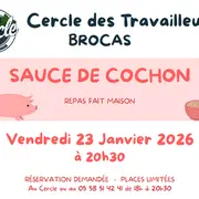 Repas traditionnel: sauce de cochon