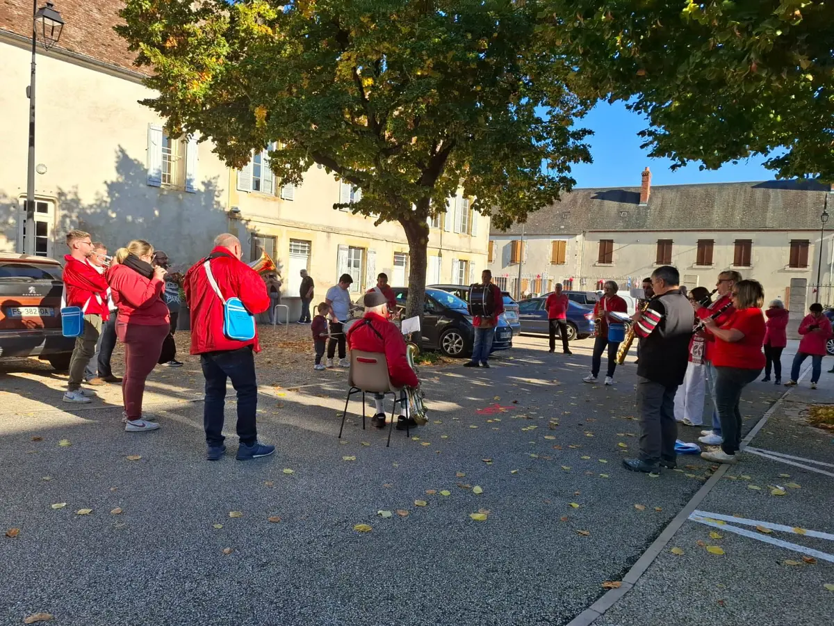Répétitions de l'Harmonie de Beaulieu-sur-Loire dans les hameaux