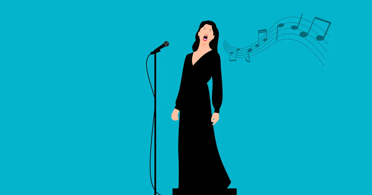 Représentation de la chorale "LES COLS VERTS"