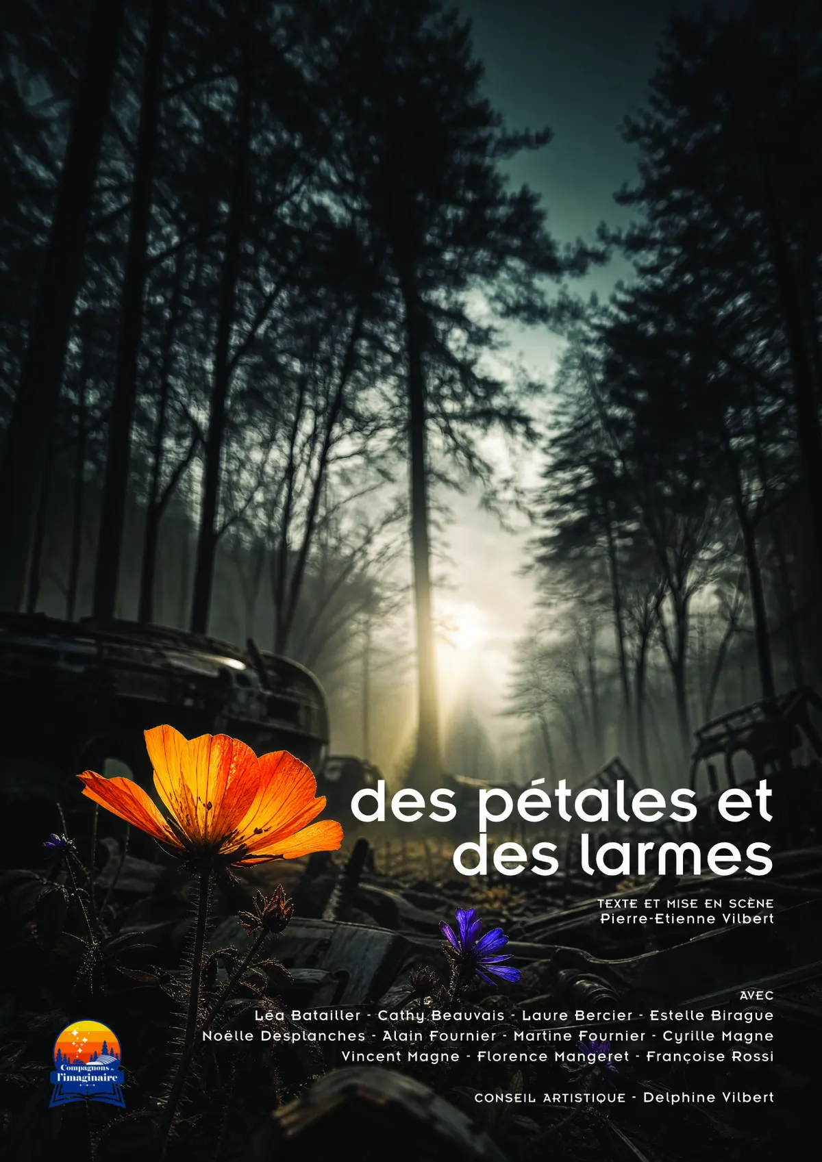 Représentation théâtrale Des pétales et des larmes