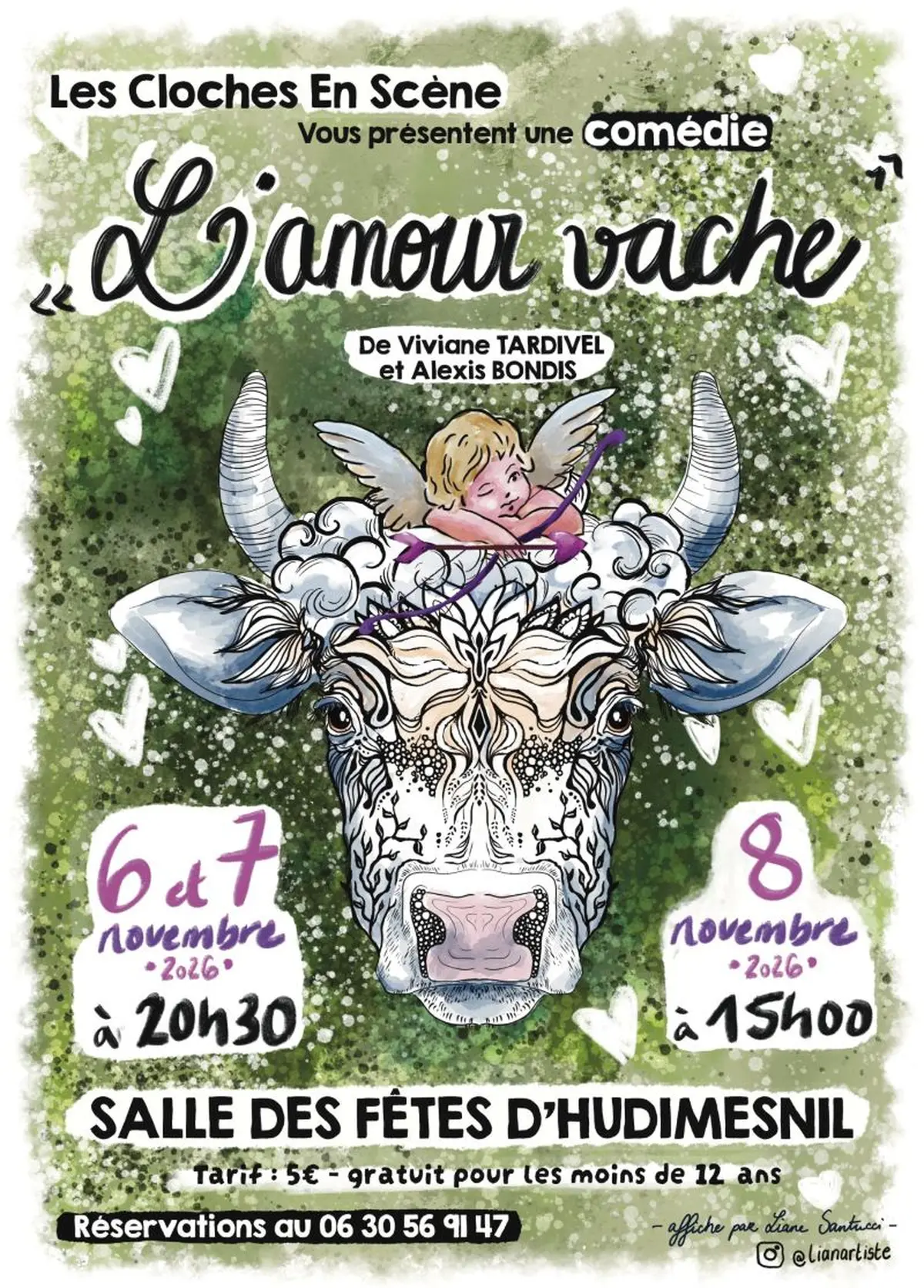 Représentation théâtrale : L'Amour Vache