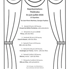 Représentation théâtrale - Troupe Les Clémentines