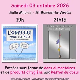 Représentations de théâtre au profit des Restos du Coeur