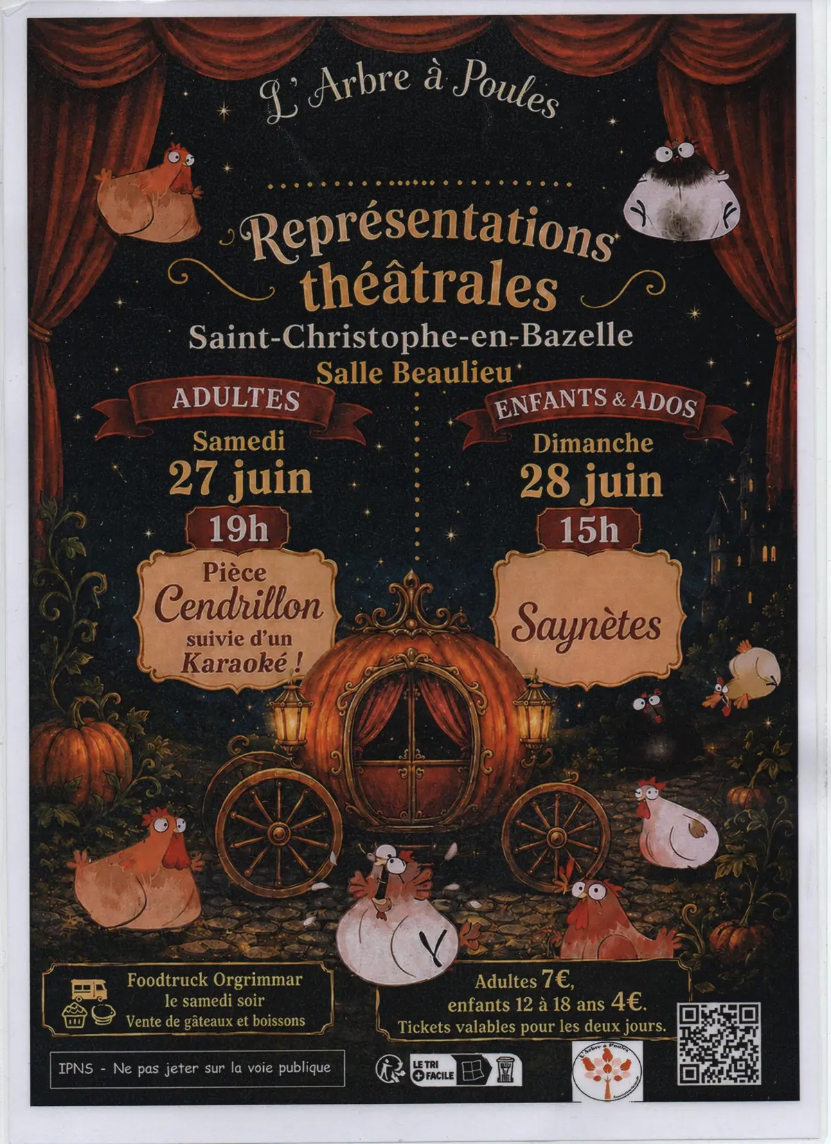 Représentations théâtrales