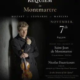 Requiem à Montmartre avec Les Artistes de l'Opéra et Nicolas Dautricourt