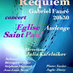 Requiem de gabriel fauré : une soirée musicale à l'église st paul