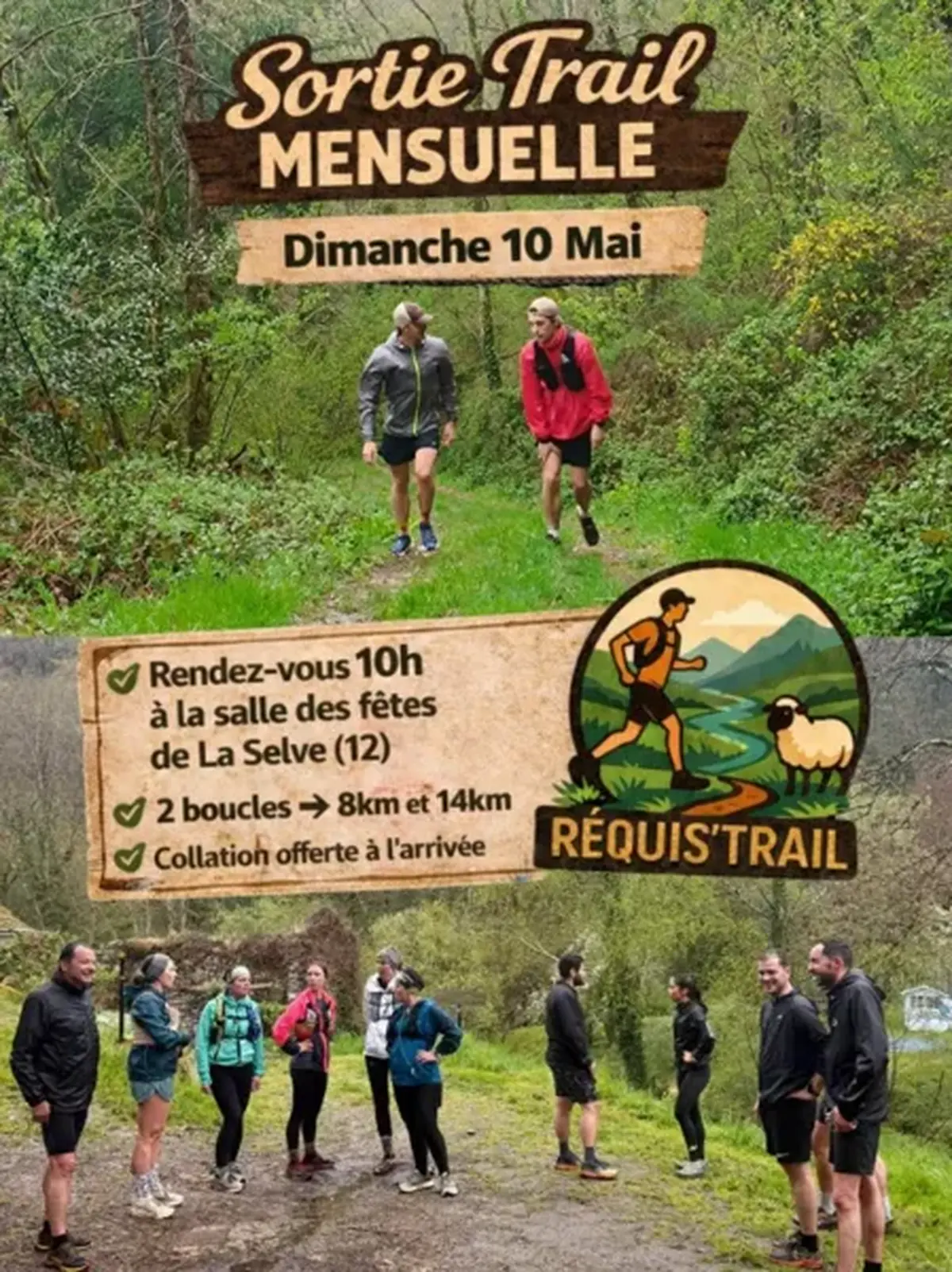 RÉQUIS'TRAIL- 4eme sortie mensuelle