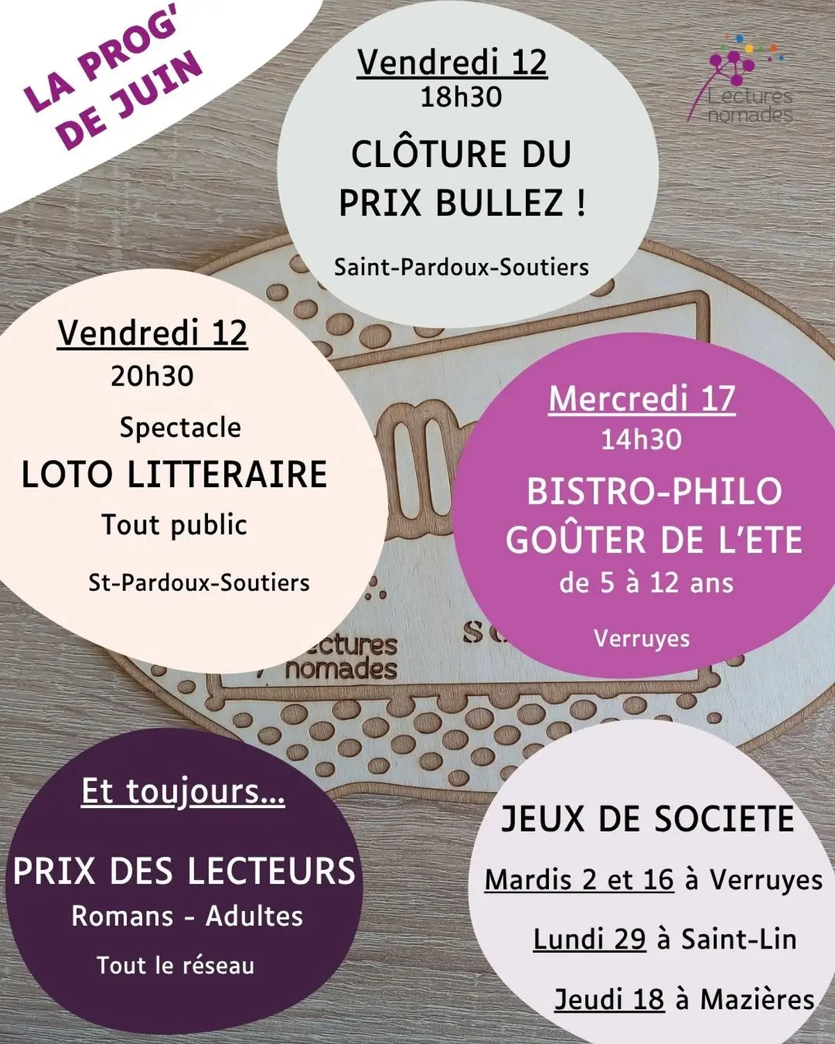 Réseau Lectures Nomades : Aprés-midi jeux de société