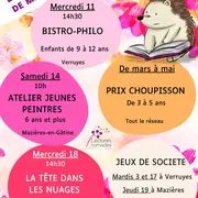 Réseau Lectures Nomades : Atelier jeunes peintres