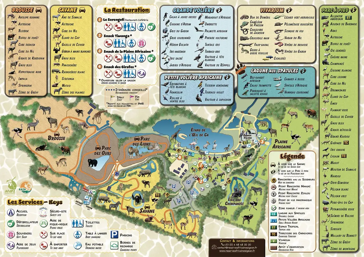 Réserve africaine de Sigean