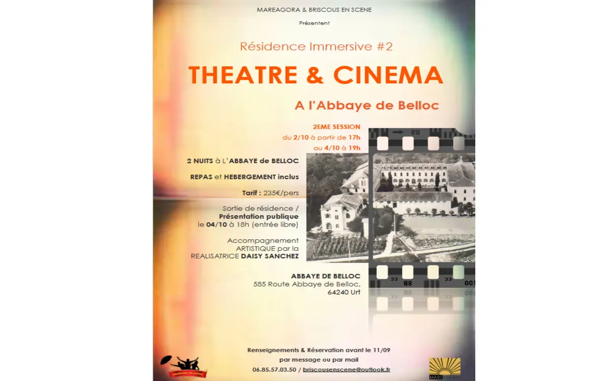 Résidence immersive : Théâtre et Cinéma