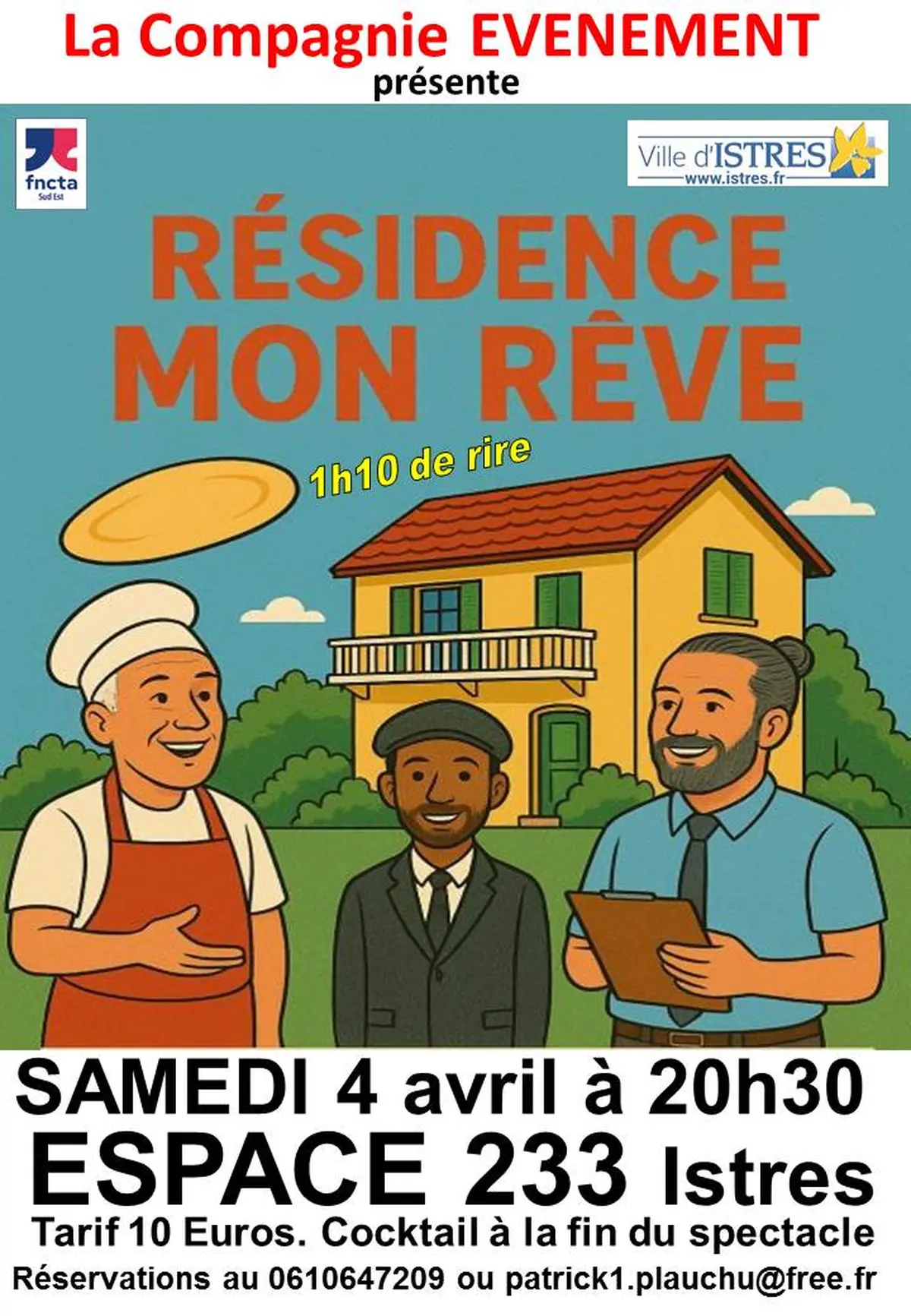 « Résidence Mon Rêve ! » nouveau spectacle de la Cie Événement