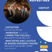 Résonances Rupestres - Exposition à la Médiathèque du Grand Cahors