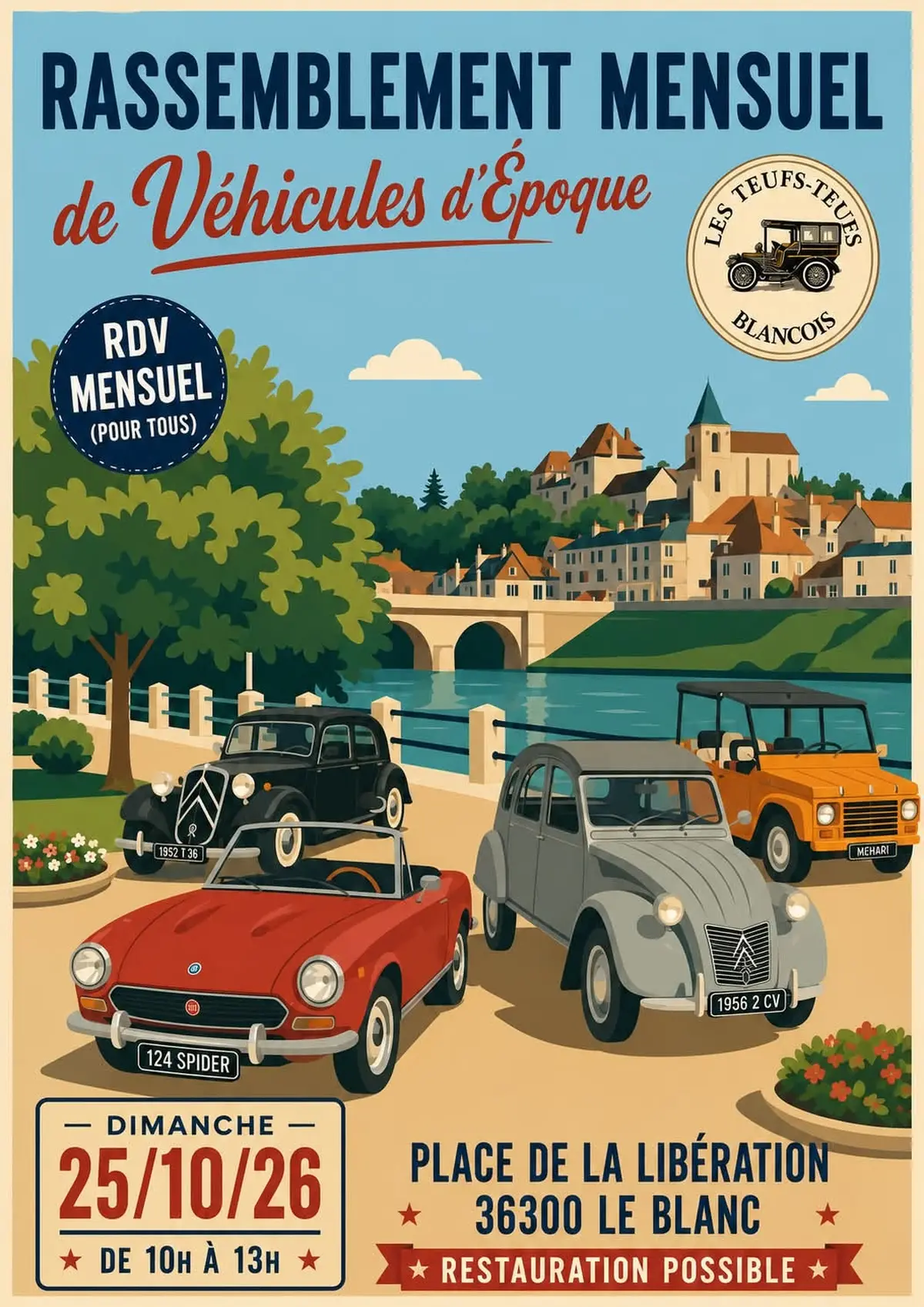 Ressemblement véhicules anciens