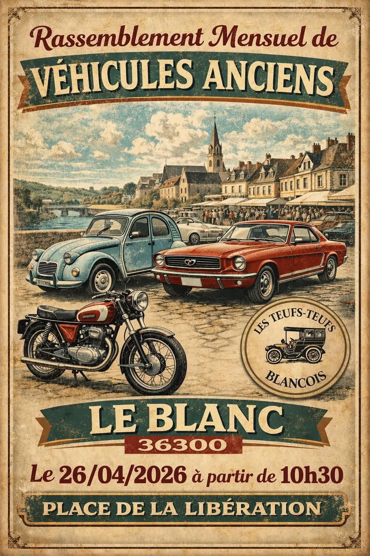 Ressemblement véhicules anciens