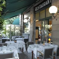 Au Pont des Vosges à Strasbourg&nbsp;: la terrasse du restaurant DR